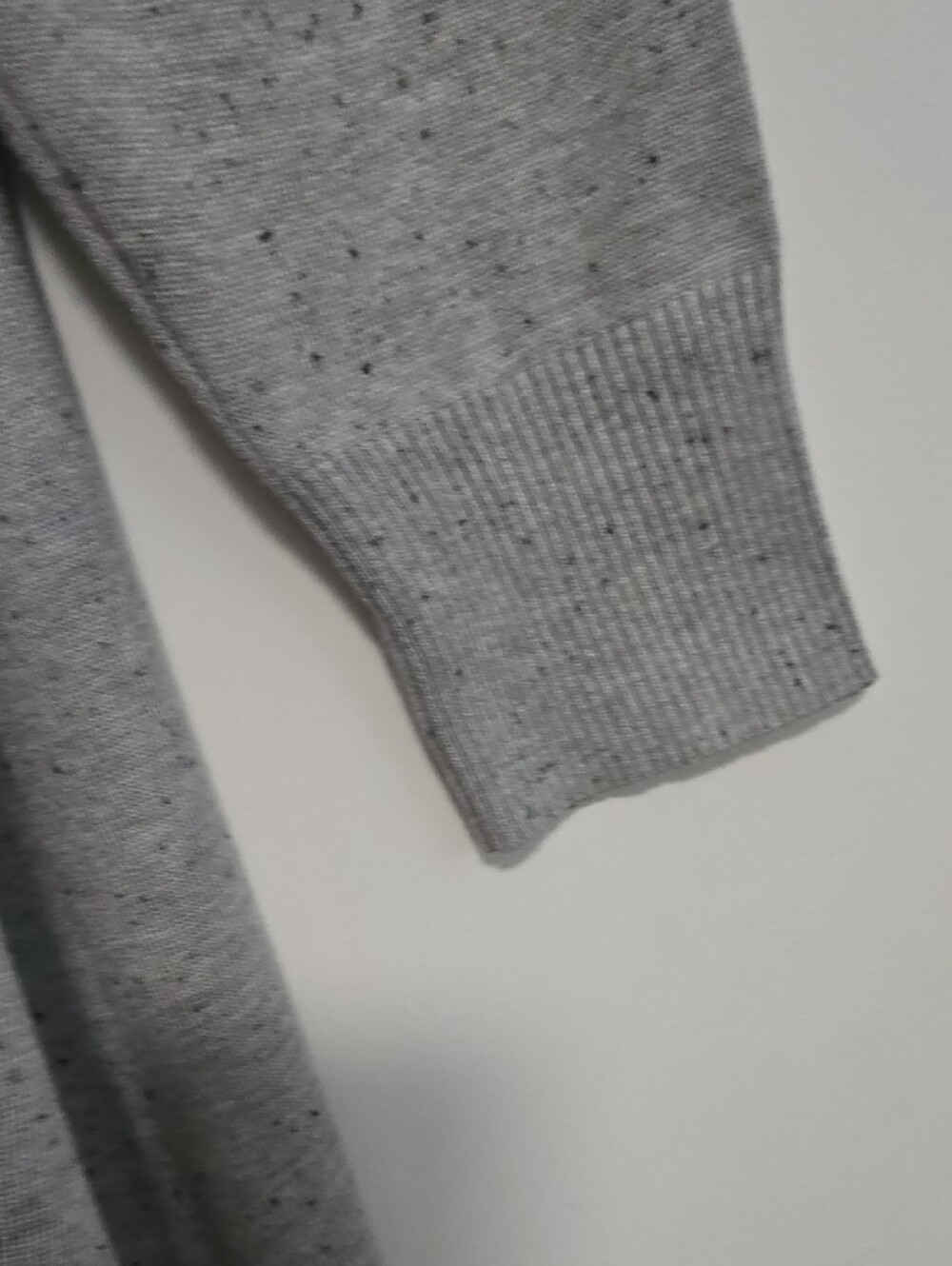 Light Gray Open-Front Women's Cardigan Sweater / Size 2X - Picture 5 of 8